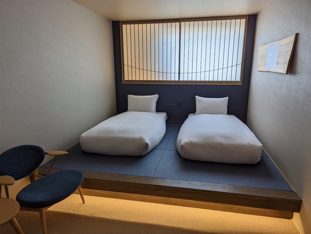 two single beds